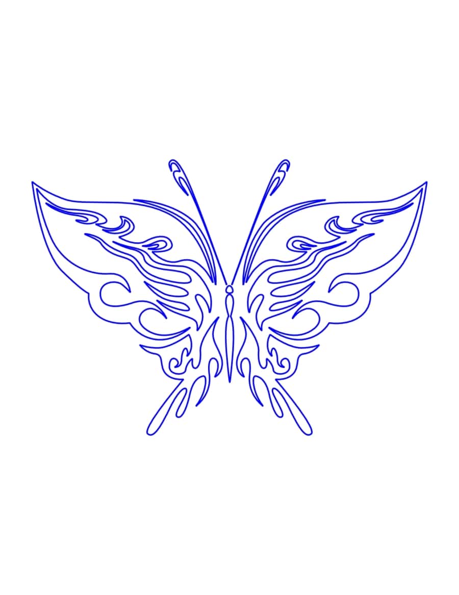 Monarch Butterfly Kids Coloring Pdf Free Vectors